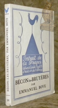 Bécon-les-Bruyères. Frontispice de M. Utrillo. Collection Portrait de la France, n° 2.. BOVE, Emmanuel.