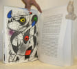 Miro a l'encre. Dessin, gravure sur cuivre, lithographie, gravure sur bois, livre, affiche. MIRO. - TALLANDIER, Yvon (texte).