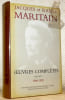 Oeuvres compl&egrave;tes, volume I. 1906-1920.. MARITAIN, Jacques et Ra&iuml;ssa.