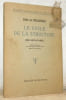 Le cycle de la structure (Der Gestalkreis). Traduit de l’allemand par Michel Foucault et Daniel Rocher. Pr&eacute;face du Dr. Henry Ey. Collection ...