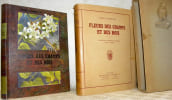 Fleurs des Champs et des Bois. Illustr&eacute; de 75 planches en couleurs de Mlle S. Rivier. Deuxi&egrave;me &eacute;dition.. Correvon, Henry.