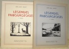 Légendes fribourgeoises. 87 illustrations d’Eugène Reichlen. Série 1 et 2.. BOVET, M.-A.