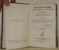 Dictionnaire géographique, statistique et historique du Canton de Fribourg. 2 Tomes.. KUENLIN, Franz.