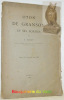 Oton de Granson et ses poésies. Extrait de Romania, tome 19.. PIAGET, A(rthur).
