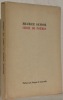 Choix de poèmes. Poèmes - Epigrammes - Le Beau Voyage - Sonnets. Préface de Jacques de Lacretelle.. SANDOZ, Maurice.