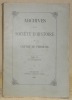 Archives de la Société d’Histoire du Canton de Fribourg. Tome 7 (VII), deuxième livraison. Buomberger, F. Population du canton de Fribourg en 1811 et ...