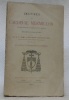 Oeuvres. Eloges et oraisons funèbres. Oeuvres pastorales de Genève 1864-1873. Recueillies et mises en ordre par Alexandre Grospellier. 2 volumes.. ...