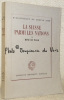 La Suisse parmi les nations. Collection Bibliothèque du Cheval Ailé.. WECK, René de.