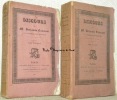 Discours à la Chambre des Députés. 2 volumes.. CONSTANT, Benjamin.