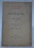 Simplon - Gemmi - Löetschberg. Critiques. 3e édition.. LADAME, James.
