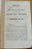 RAPPORT de la Commission nommée par l’Assemblée constituante pour lui présenter un projet de la révision de Constitution de 1848.. 