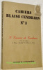 Cahiers Blaise Cendrars. Numéro 3. L’Encrier de Cendrars. Actes du colloque de Berne, Neuchâtel, La Chaux-de-Fonds.. (CENDRARS, Blaise).