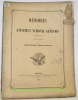 Mémoires de l’Institut  National Genevois. Tome 10 (Année 1864-1865). - Fazy, Henri. Procès de Jerôme Bolsec. - Angreville, M. d’. Supplément à la ...