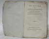 Mémoires du Général Dumouriez, écrits par lui-même. 2 tomes en 1 volume. DUMOURIEZ, (Général).