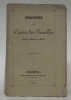 CAISSE DES FAMILLES. Lot de 3 brochures. Statuts de la Caisse des Familles fondée à Genève en 1839. Premier rapport du Conseil d’administration de la ...