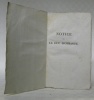 Notice sur le Duc d’Otrante. Extraite et traduite de l’ouvrage allemand, sous le titre : “Zeitgenossen” c. à d. “nos contemporains célèbres” N° III.. 