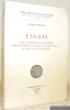 Essais dans le domaine du monde gréco-romain antique et dans celui du Nouveau-Testament.. OLIVIER, Frank.