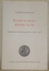 Ecrire sa mort, décrire sa vie. Testaments de laïcs lausannois 1400 - 1450. Cahiers Lausannois d’Histoire Médiévale 32.. LAVANCHY, Lisane.