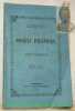 Archives de la Société d’Histoire du Canton de Fribourg. Sixième cahier. Deuxième volume Notice historique sur la Bibliothèque Cantonale de Fribourg ...