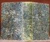 La chute d’un ange, épisode. 2 volumes reliés ensembles.. LAMARTINE, Alphonse de.