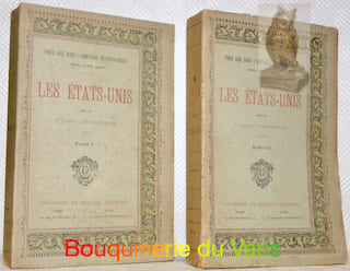 Trois ans dans l’Amérique septentrionale 1885, 1886, 1887. Les Etats-Unis. 2 volumes.. CROONENBERGHS, Charles.