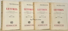 Lettres. Traduction nouvelle par le R. P. Grégoire de Saint-Joseph. 4 volumes.. THERESE DE JESUS, Sainte.