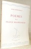 Poèmes de la France Malheureuse (1939-1941) suivis de Ciel et Terre. Coll. “Des Cahiers du Rhône”.. SUPERVIELLE, Jules.