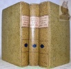View of the State of Europe during the Middle Ages. 3. Edition Revised and Corrected. 3 volumes.. HALLAM, Henry.