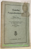 Deutsches Aussprachewörterbuch. 4. und 5. durchgesehene und durch einem Anhang erweiterte Auflage besorgte von Dr.  Ernst A. Meyer.. VIETOR, Wilhelm.