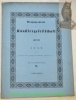 Neujahrsblatt der Künstlergesellschaft in Zürich für 1858. Enthaltend Johann Jakob Stadler, Landschafwaler. Schenkungen an die künstlergesellschaft ...