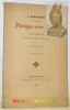 Philippe sans Terre. Drame historique en quatre actes et en vers. Préface de Charles Buet.. CONVERSET, J.