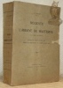 Regeste de l’Abbaye de Hauterive de l’Ordre de Citeaux depuis sa fondation en 1138 jusqu’à la résignation de l’Abbé d’Affry 1449.. GUMY, P. J.