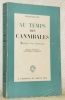 Au temps des cannibales. Mémoires d’un Chirurgien. Edition nouvelle entièrement refondue.. ODY, François.