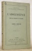 L’Adolescence. Etudes de psychologie et de pédagogie. 2e édition. Collection Bibliothèque de philosophie contemporaine.. COMPAYRE, Gabriel.
