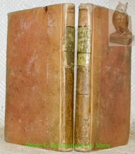 Lettres sur l’Italie, en 1785. Nouvelle édition, corrigée avec soin et ornée de figures. Tome premier et deuxième (manque le tome 3).