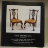FINE AMERICANA. Volume two: American Folk Scupture, Glas, Decoys, Folk Art, Furniture and Related Decorative Arts.. 