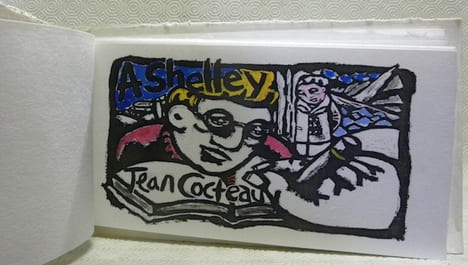 A Shelley. Illustré par Karen Thomas.. COCTEAU, Jean.