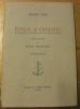 Epica d’Oriente. Prefazione di Luisa Anzoletti. Seconda Edizione.. NOLLI, Giuseppe.