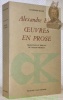 Oeuvres en prose 1906-1921. Traduction et préface de J. Michaut.. BLOK, A.