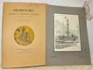 Fribourg. Album de 24 dessins au crayon.. GENOUD-EGGIS, Aug.