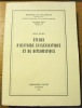 Etudes d’histoire ecclésiastique et de diplomatique. Troisième série, tome IX. Collection Mémoires et documents.. KERN, Léon.