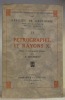 Pétrographie et Rayons X (Essai de bibliographie critique).Actualités scientifiques et industrielles, 347, Exposés de Géochimie publiés sous la ...
