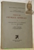 Précis de Physique Générale. I. Introduction à la physique et à la mécanique.Coll. “Bibliothèque Scientifique”, 1.. MERCIER, André.