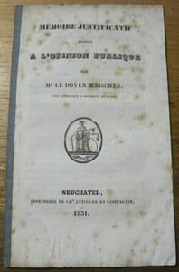 Mémoire justificatif adressé à l’opinion publique.