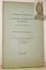 The Problem of Metaphysics and the Meaning of Metaphysical Explanation. An Essay in Definitions.. ALEXANDER, Hartley Burr.