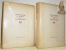 DICTIONNAIRE de l’académie des gastronomes. 2 volumes. Frontispice de Dunoyer de Segonzac.. 