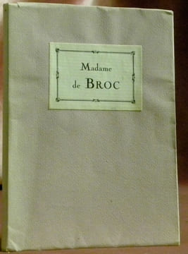 Une victime de la Cascade de Grésy. Madame de Broc.. USANNAZ-JORIS, Marcel.