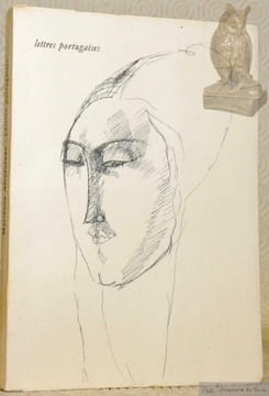 Lettres (Portugaises). Dessins de Modigliani. Collection Les Amoureuses, n.° 4.. ALCOFORADO, Marianna.