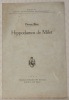 Hippodamos de Milet. Extrait de Archiv für Geschichte der Philosophie.. BISE, Pierre.