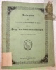 Gutachten der Gewerbssektion des Zürcherischen Rathes des Innern über die Frage des Handwerksinnungen. Erstattet im September 1847.. 